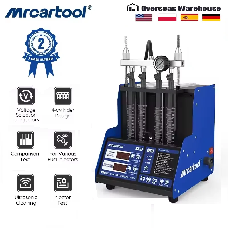 Fuel Injector Tester - MR CARTOOL GDI การใช้หัวฉีด & เครื่องทดสอบ