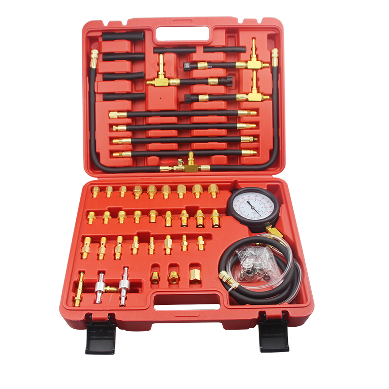 Fuel Injector Tester - เกจวัดแรงดันน้ำมันเชื้อเพลิงรุ่นใหม่ TU-443 Deluxe Manometer พร้อมข้อต่อแบบเร็ว เครื่องมือทดสอบแรงดันหัวฉีดน้ำมันเชื้อเพลิง