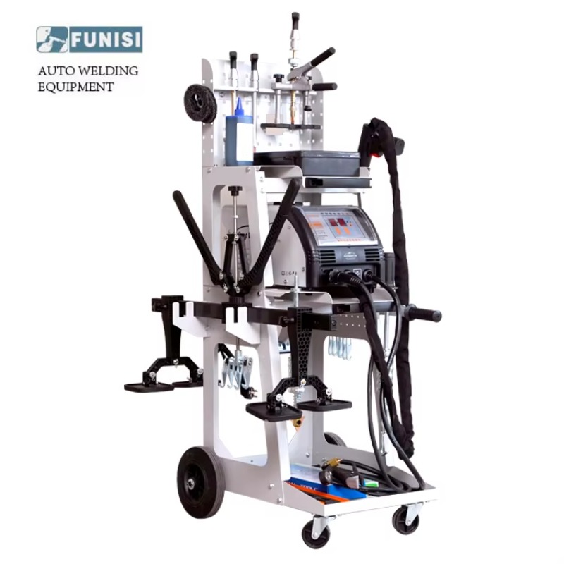 Dent Repair Puller - เครื่องดึงตัวถังรถยนต์ F90ES5 สำหรับซ่อมแซมตัวถังเหล็ก พร้อมปืนรีไฟน์ สำหรับใช้ในโรงงาน