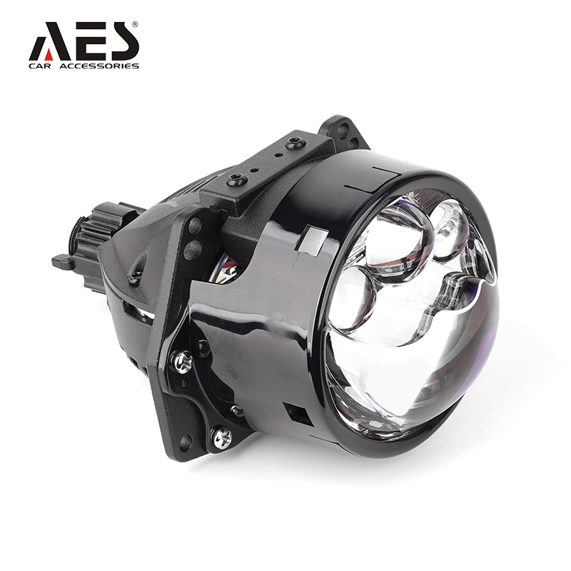 Headlight Aiming Tool - โปรเจคเตอร์ไฟหน้ารถยนต์กำลังสูง 2 ชิ้น รุ่น UX-3 แบบสามเลเซอร์