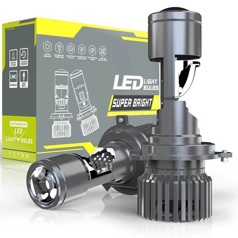 Headlight Aiming Tool - หลอดไฟหน้า LED XTG GT4 H4 โปรเจคเตอร์เลนส์