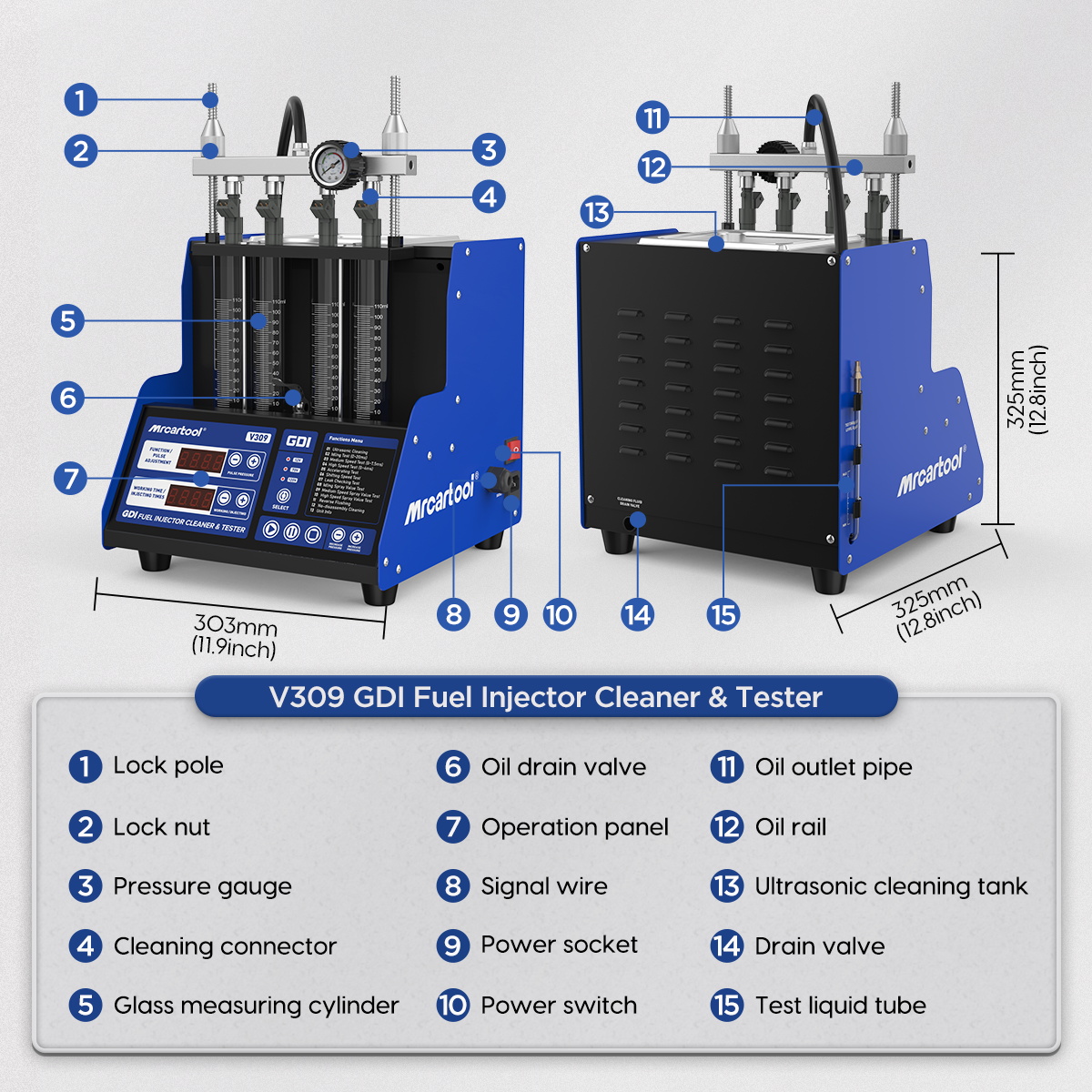MR CARTOOL GDI การใช้หัวฉีด &  - Fuel Injector Tester บทวิจารณ์และราคา
