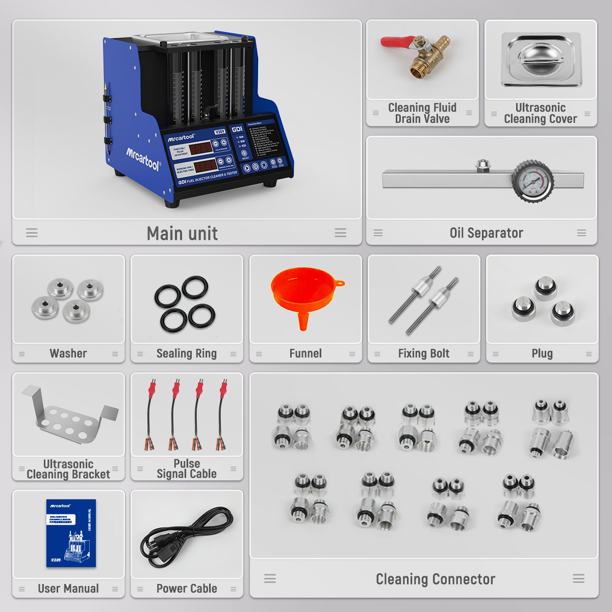 MR CARTOOL GDI การใช้หัวฉีด &  - Fuel Injector Tester บทวิจารณ์และราคา