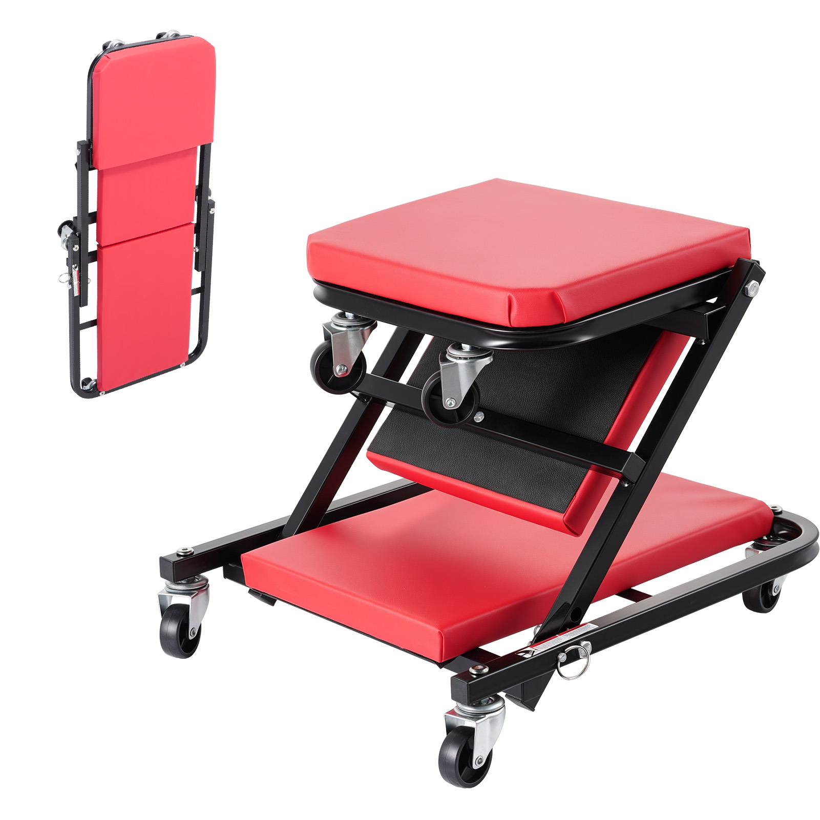 เก้าอี้ช่างซ่อมรถแบบพับได้รูปต - Garage Creeper Roller บทวิจารณ์และราคา