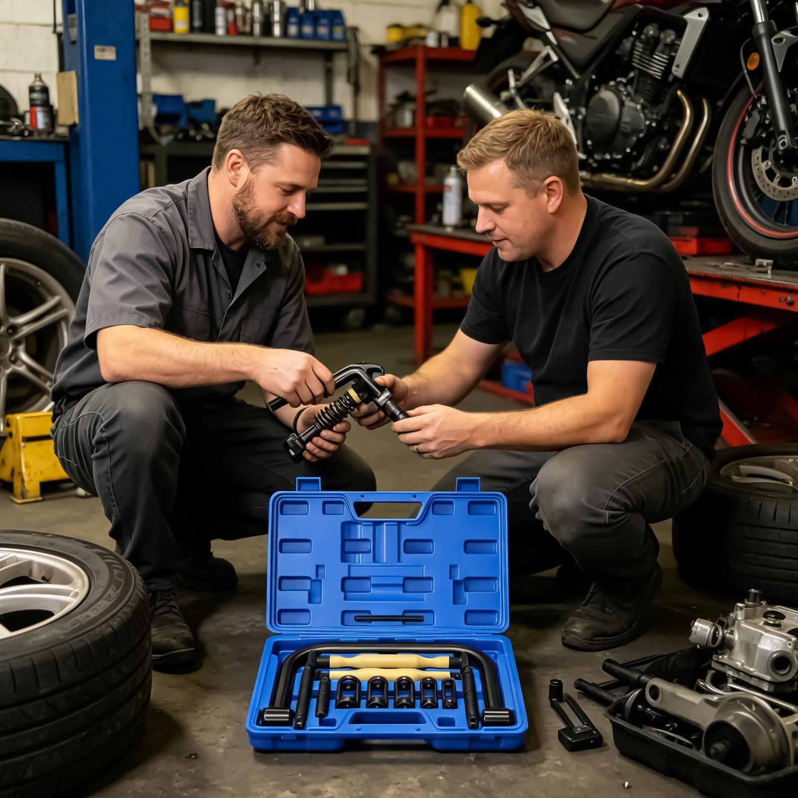 เครื่องมือบีบสปริงวาล์วแบบพกพา - Valve Spring Compressor บทวิจารณ์และราคา