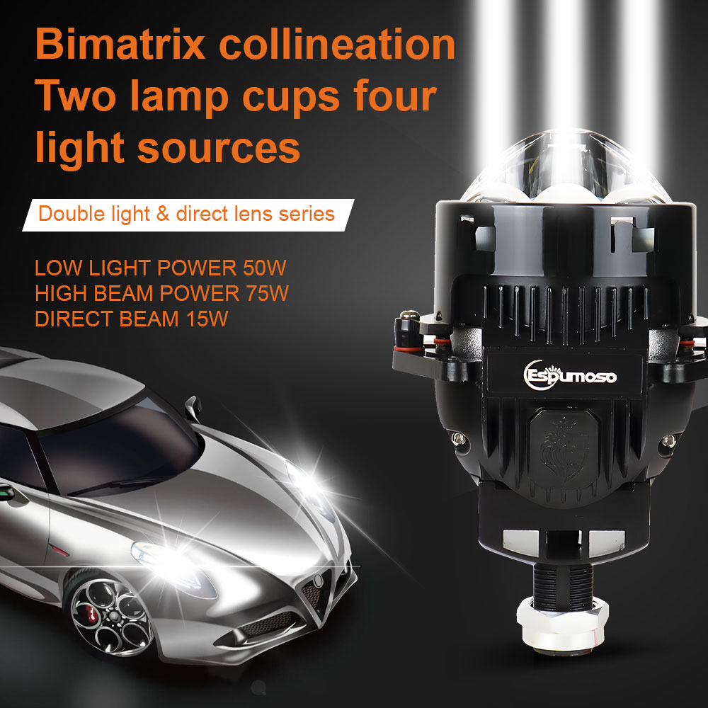 หลอดไฟหน้าโปรเจคเตอร์ Bi LED เ - Headlight Aiming Tool บทวิจารณ์และราคา