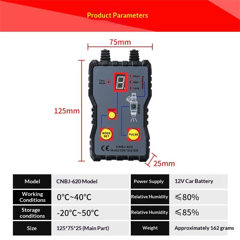 เครื่องทดสอบหัวฉีดน้ำมันเชื้อเ - Fuel Injector Tester บทวิจารณ์และราคา