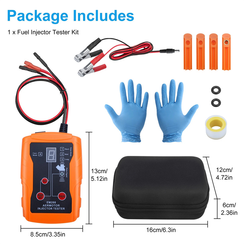 เครื่องทดสอบหัวฉีดน้ำมันเชื้อเ - Fuel Injector Tester บทวิจารณ์และราคา