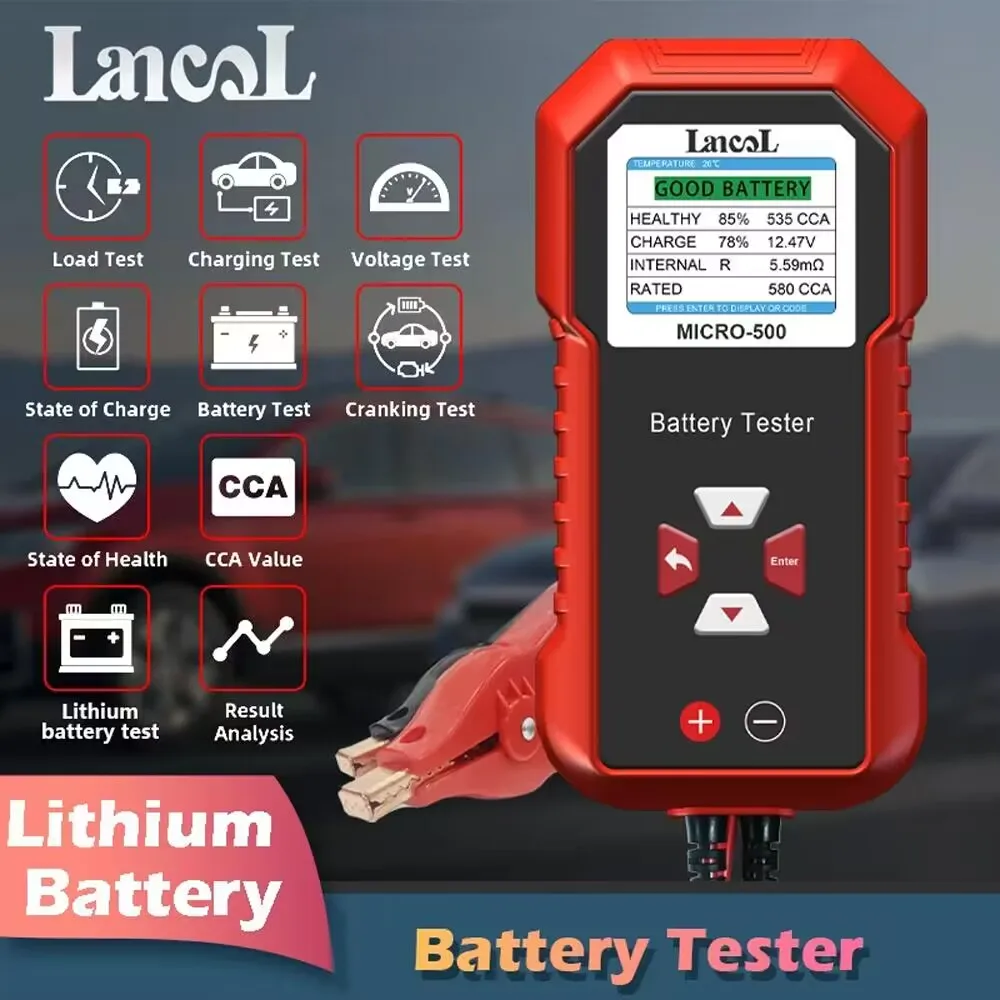 Lancol Micro 500 12V เครื่องทด - Battery Load Tester บทวิจารณ์และราคา