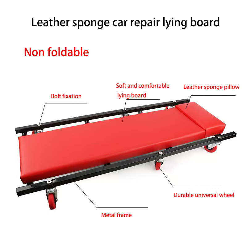 36 นิ้วพับหนาซ่อมรถยนต์โกหก BO - Garage Creeper Roller บทวิจารณ์และราคา