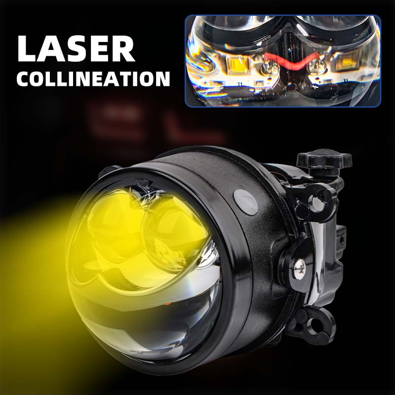 12V 24V 3 นิ้ว Bi-LED หมอกไฟ H - Headlight Aiming Tool บทวิจารณ์และราคา