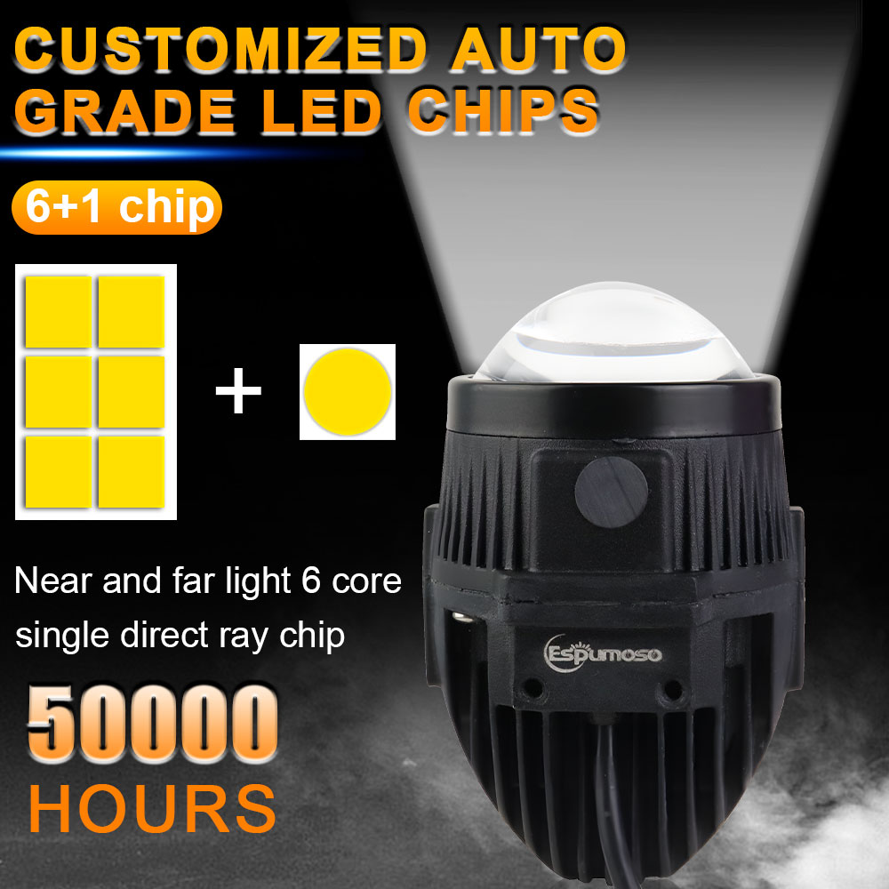 2 นิ้ว LED หมอกโคมไฟรถยนต์เลเซ - Headlight Aiming Tool บทวิจารณ์และราคา